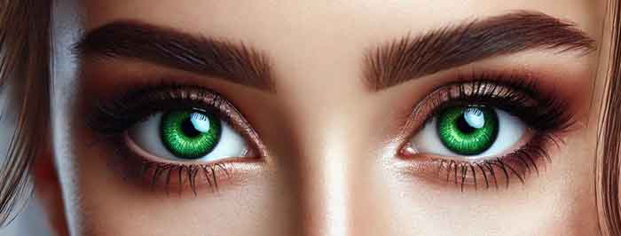 Grüne Augen