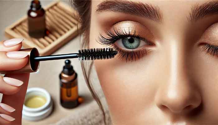 Rizinusöl für die Wimpern